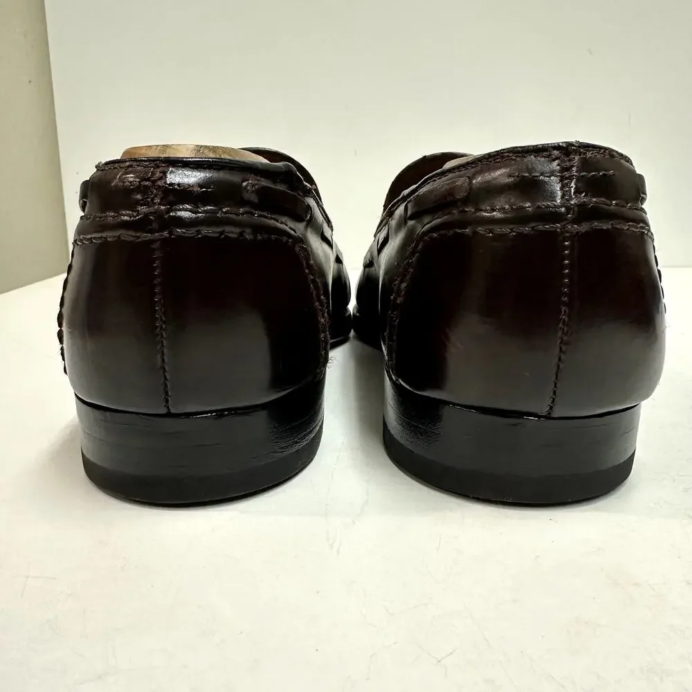 RESOLED Alden x Brooks Brothers 772 Color 8 Shell Cordovan Tassel Loafer 8 D